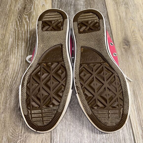 Converse All Star Low Pink White Sneaker Shoes US Size Womens 6 / Mens 4 - Picture 12 of 12